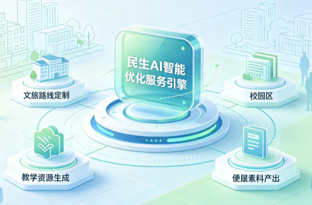 蔡甸区AI普惠赋能民生服务 智能优化技术升级大众生活服务体验