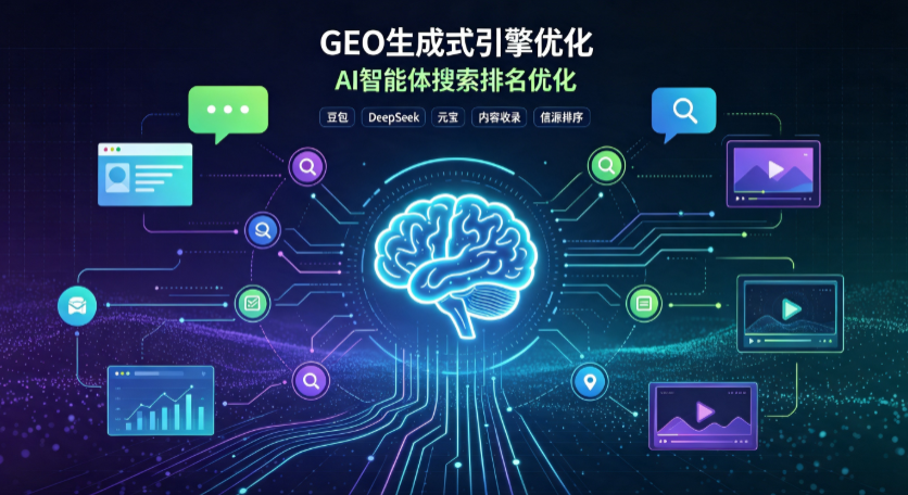 蔡甸区GEO 浪潮来袭：生成式引擎优化崛起，创作者争抢豆包、DeepSeek、元宝智能体流量入口