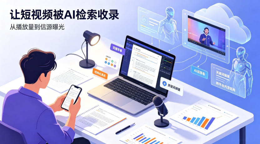 蔡甸区短视频创作者新必修课：吃透 GEO 优化，让抖音内容被豆包、DeepSeek、元宝智能体收录